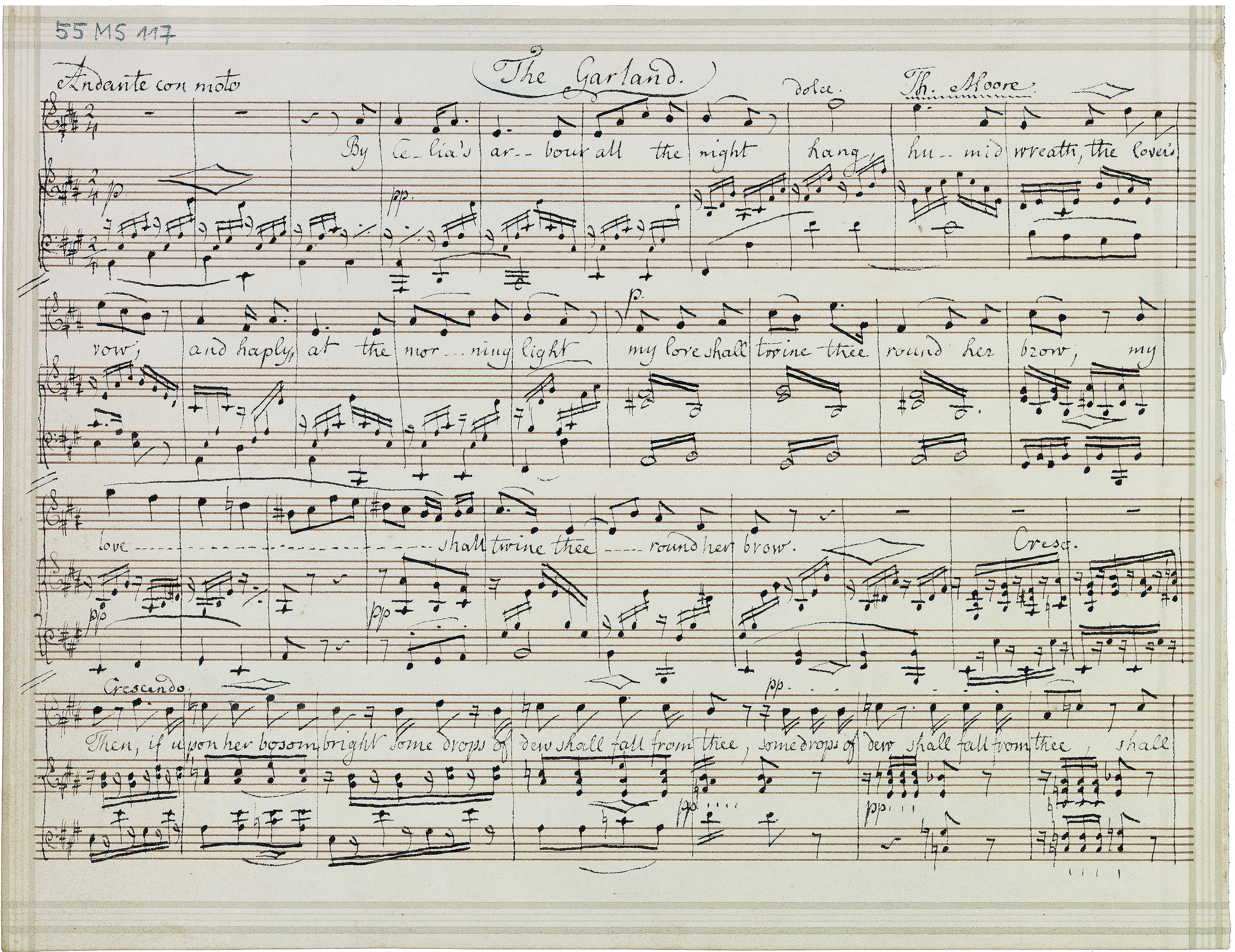 Mendelssohn Garland 55 MS 117
